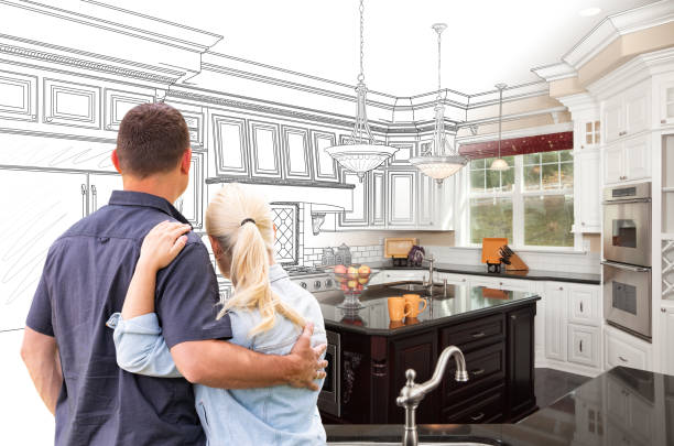 Professional Kitchen Remodeling technician working in Kingston, PA